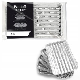 Aliuminio padėklas Paclan griliui, 5 vnt