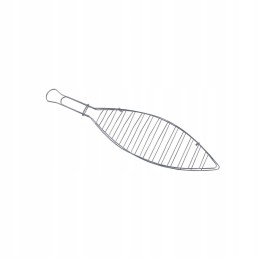 Master žuvies kepimo lentyna, medžiaga - chromuotas plienas, ilgis 41 cm.