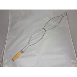 Žuvies grotelės / žuvies grotelės pagamintos iš plieno ir medžio