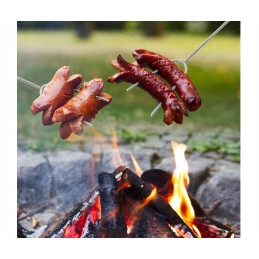 Stick šakutė židinio dešra teleskopinė šakutė