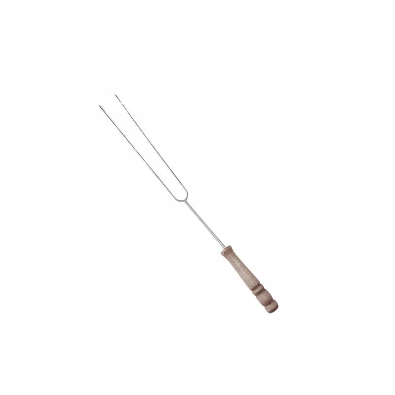 Dvigubos nerūdijančio plieno iešmo šakės