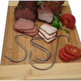 B-304 platus, tvirtas rūkymo kabliukas šoninei, riebalams, filė, liuksams rūkyti