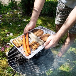 Grilio padėklas mėsai ir daržovėms, 5 vnt