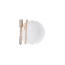 Grilio laiko rinkinys, lėkštės, peilis, šakutė, 6 žmonės, 18 elementų