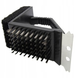 Grilio šepetys ir grandiklis valymui 3in1