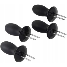 4 laikiklių rinkinys grilyje/virtiems kukurūzams