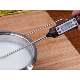 LCD kaiščio termometras