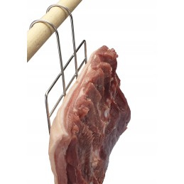 B-304 kabliukai, keturgubas nerūdijančio plieno kabliukas šoninei rūkyti