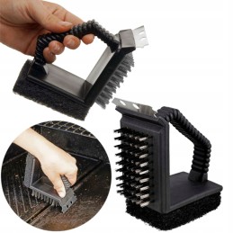 Šveitimo šepetys grotelių ir grotelių valymui 3in1