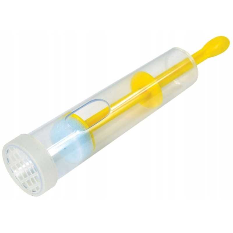 Stūmoklinis įtaisas bičių motinėlėms žymėti