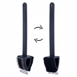 Šepetys + grandiklis grotelių ir grotelių valymui Scout SK-0733