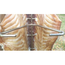 H-323-d kabliukai didelėms žuvims rūkyti, didelis barstytuvas