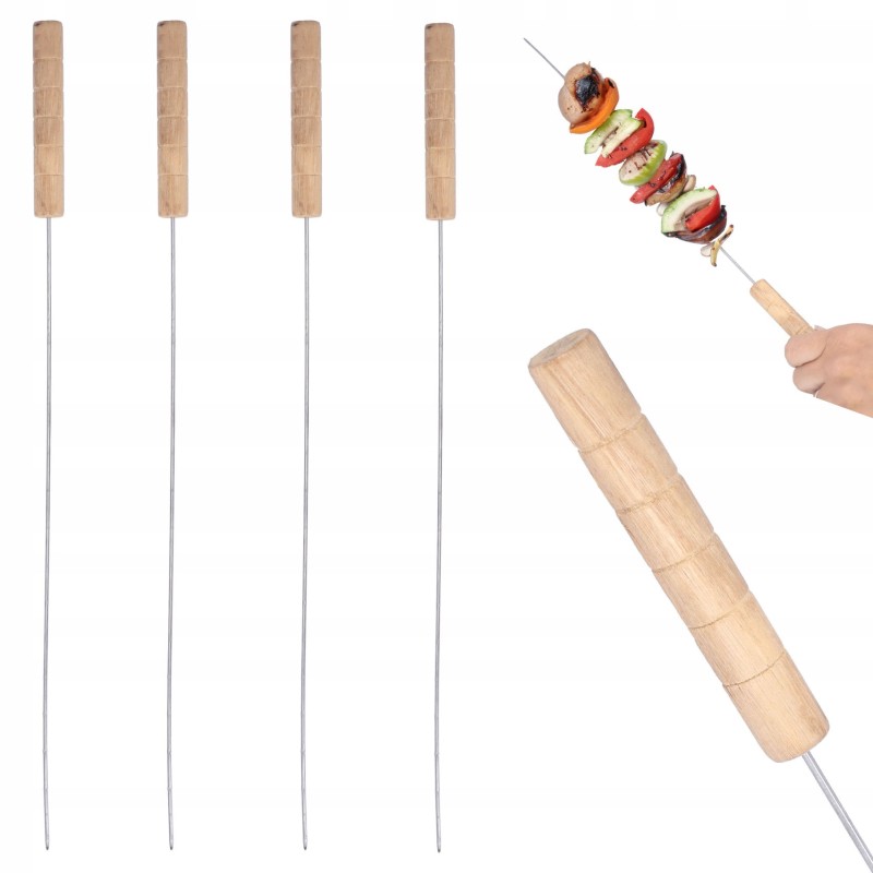 Šampūno iešmeliai šašlykinių iešmams, rinkinys x4