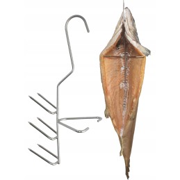 H-323-d kabliukas didelėms žuvims rūkyti! didelis statramstis!