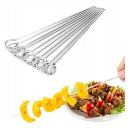 Metaliniai grilio iešmai, 30 cm