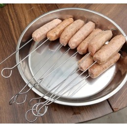 Metaliniai grilio iešmai, 30 cm