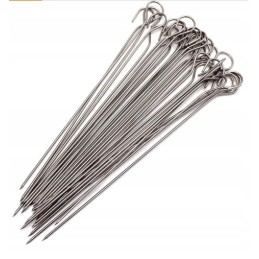 Metaliniai grilio iešmai, 30 cm
