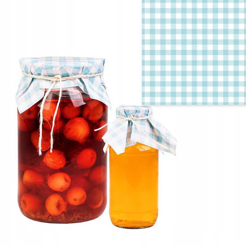 50 vnt grotelių kamšteliai uogienėms