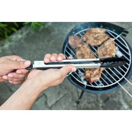 Virtuvinės žnyplės grilio mėsos nagai 27 cm