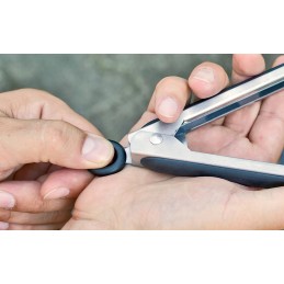 Virtuvinės žnyplės grilio mėsos nagai 27 cm