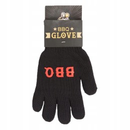 Juoda grilio virtuvinė pirštinė