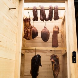 Rūkymo kabliukai, nerūdijančio plieno kabliukai mėsai rūkyti, didelis kabliukas