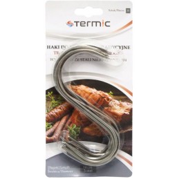 Rūkymo kabliukai, nerūdijančio plieno kabliukai mėsai rūkyti, didelis kabliukas