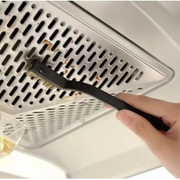 Virtuvės vielinių grotelių šepetys, mini vielinių šepečių rinkinys x3