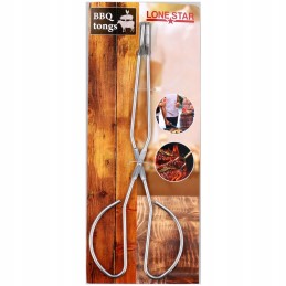 Bambukinės virtuvės žnyplės mėsai kepti ant grotelių Big Jeff 38,5 cm bbq