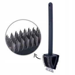 Vielinis šepetys + grandiklis grilio grotelėms! 3in1