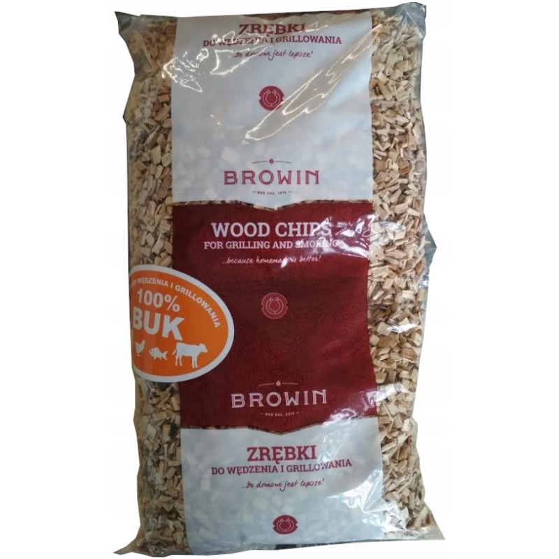 Medienos drožlės rūkymui ir kepimui brawin buk 0,450 kg