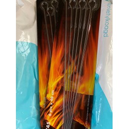 Smeigtukai, grilio iešmeliai iešmams, mėsai - 40 cm