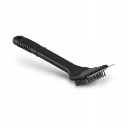 Vielinis grilio šepetys su grotelių grandikliu, 31 cm