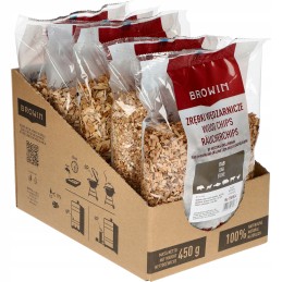 Medienos drožlės rūkymui/kepimui, ąžuolas, 450 g, 8 klasė