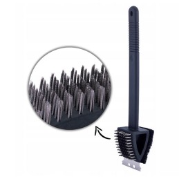 3in1 grotelių valymo šepetys, 37cm