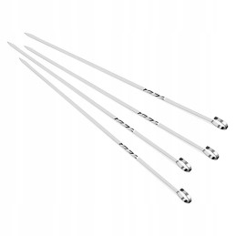 Plieniniai iešmeliai iešmams, rinkinys 4, 37,5 cm / BBQ