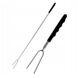 Teleskopinė laužo lazda, dešrelių lazdelė, 86 cm