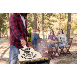 Grilio ventiliatorius su spauda