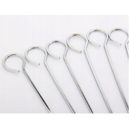 Grilio iešmeliai 42 cm, rinkinyje 6 vnt