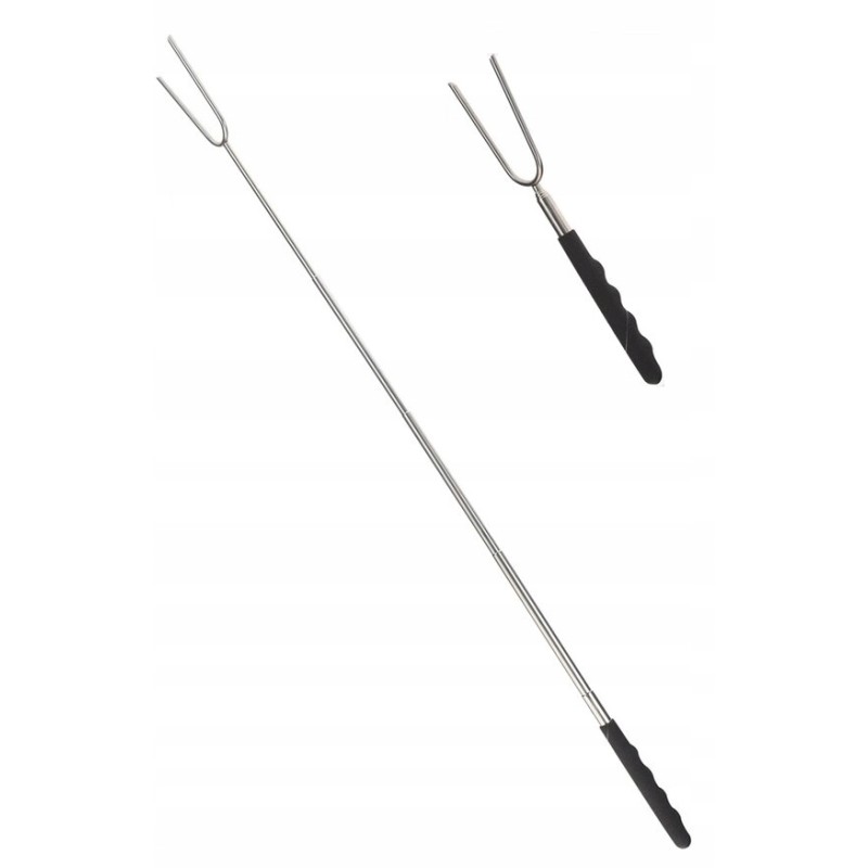 Ištraukiama šakutė BBQ ugniai - 1 vnt