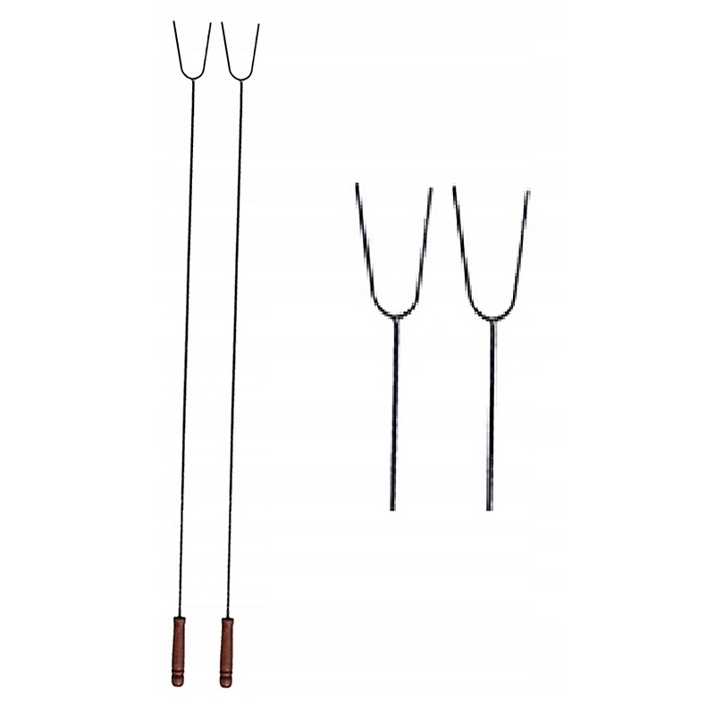 Dešros lazdelės, 100 cm ilgio (2 komplektas)