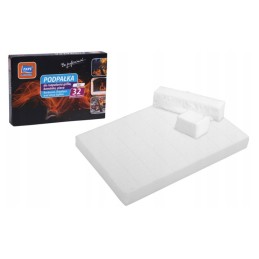 Baltas kūrenimas šašlykinei ar židiniui įkurti, 32 kubeliai