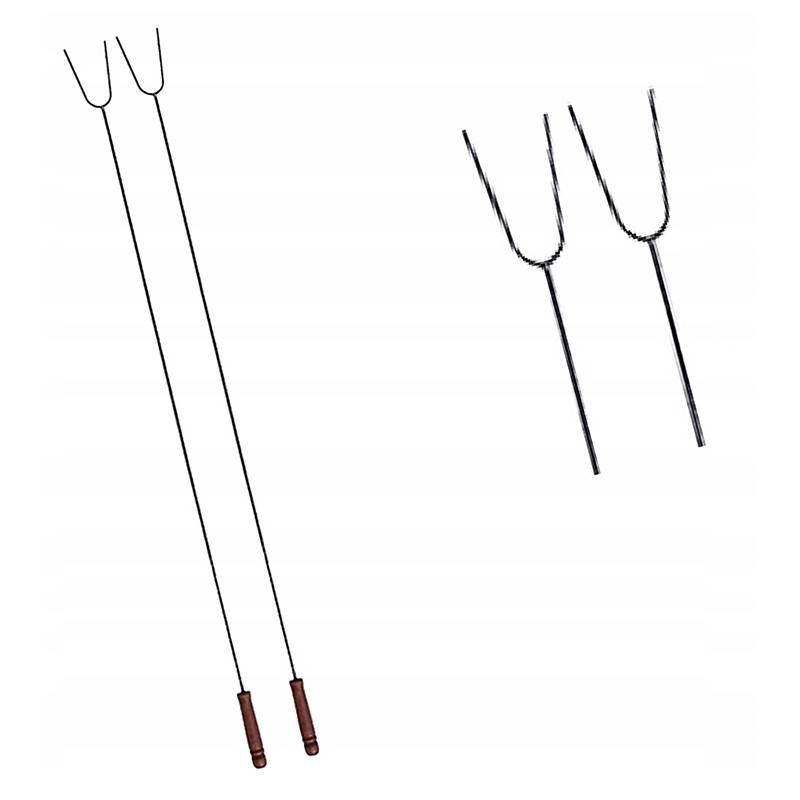 Dešros lazdelės, 100 cm ilgio (2 komplektas)