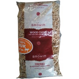 Medienos drožlės rūkymui ir kepimui brawin buk 0,75 kg