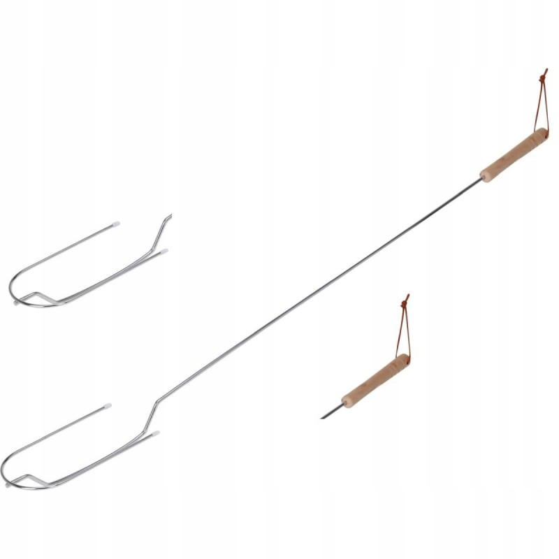 Židinio šakutė 101 cm su medine rankena