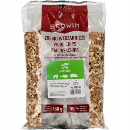 Medienos skiedros rūkymui ir kepimui, obelis, 450 g, 8 klasė