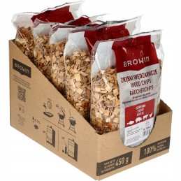 Vyšnių medžio drožlės, skirtos rūkyti ir kepti ant grotelių, 450g, 10 klasė