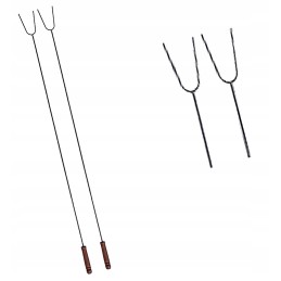 Dešros lazdelės, 100 cm ilgio (2 komplektas)