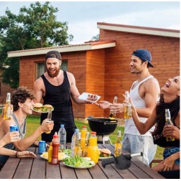 Pūstuvas grotelių, židinio, židinio uždegimui