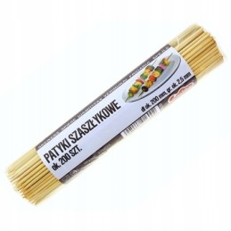 Šašlyko lazdelės - 200*2,5 mm / 200 vnt